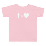Cross is Love toddler tee